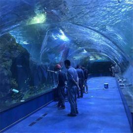 Akrilatni tunelski projekt v javnem akvariju