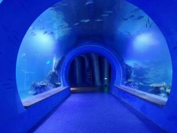 Visoko jasen akrilni akvarijski akvarij različnih oblik